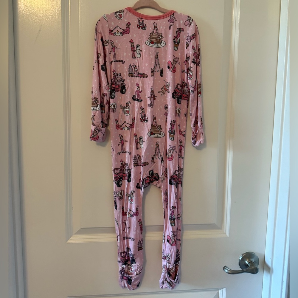Pink 2T Elf on the Shelf Zippy Pajamas - Picture 4 of 5